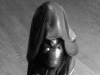 Lama Figur aus HolzLama wooden statue