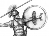 Griechischer HopliteGreek hoplite